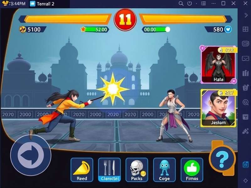 India Smash Legends feature showcase with multiple game elements